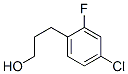 3-(4-Chloro-2-fluoro-phenyl)-propan-1-ol Structure,377083-99-3Structure