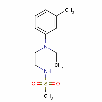 N-[2-[ethyl(3-methylphenyl)amino]ethyl]methanesulfonamide Structure,37717-68-3Structure