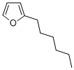 2-N-Hexylfuran Structure,3777-70-6Structure