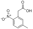 5-Methyl-2-nitrophenylacetic acid Structure,37777-81-4Structure