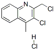 3-Chloro-2-(chloromethyl)-4-methylquinoline hydrochloride Structure,37781-33-2Structure