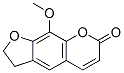 9-Methoxy-2,3-dihydrofuro[3,2-g]coumarin Structure,3779-03-1Structure