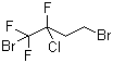 2-Chloro-1,4-dibromo-1,1,2-trifluorobutane Structure,378-13-2Structure