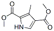 3-Methylpyrrole-2,4-dicarboxylic acid dimethyl ester Structure,3780-42-5Structure