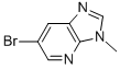 6-Bromo-3-methyl-3H-imidazo[4,5-b]pyridine Structure,37805-78-0Structure