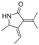 (4Z)-4-ethylidene-3-isopropylidene-5-methyl-2-pyrrolidinone Structure,37817-28-0Structure