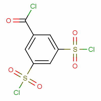 3,5-Bis(chlorosulphonyl)benzoyl chloride Structure,37828-01-6Structure