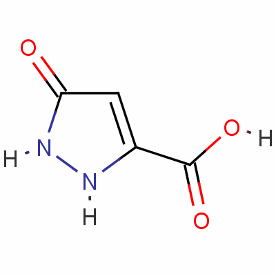 2,5-Dihydro-5-oxo-1h-pyrazole-3-carboxylic acid Structure,37832-55-6Structure