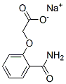 Sodium (2-carbamoylphenoxy)acetate Structure,3785-32-8Structure