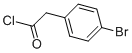 (4-Bromo-phenyl)-acetyl chloride Structure,37859-24-8Structure