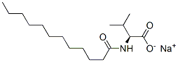 Sodium N-dodecanoyl-L-valinate Structure,37869-33-3Structure