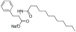 Sodium N-dodecanoyl-L-phenlyalaninate Structure,37869-82-2Structure