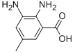 2,3-Diamino-5-methylbenzoic acid Structure,37901-87-4Structure