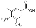 3,4-Diamino-5-methylbenzoic acid Structure,37901-95-4Structure