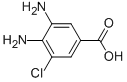 3,4-Diamino-5-chlorobenzoic acid Structure,37902-02-6Structure