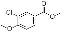 Methyl 3-chloro-4-methoxybenzoate Structure,37908-98-8Structure