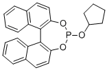 (R)-binaphthylcyclopentylphosphite Structure,379268-58-3Structure