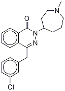 4-[(3-Chlorophenyl)methyl]-2-(hexahydro-1-methyl-1h-azepin-4-yl)-1(2h)-phthalazinone Structure,37933-01-0Structure