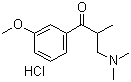 3-(Dimethylamino)-1-(3-methoxyphenyl)-2-methylpropan-1-one hydrochloride Structure,37951-53-4Structure