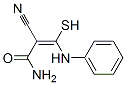 3-Anilino-2-cyano-3-mercaptoacrylamide Structure,380186-84-5Structure