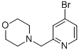 4-(4-Bromo-pyridin-2-ylmethyl)-morpholine Structure,380381-64-6Structure