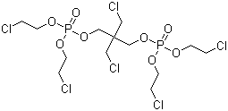 2,2-Bis(chloromethyl)trimethylene bis(bis(2-chloroethyl)phosphate) Structure,38051-10-4Structure