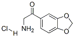 2-Amino-1-benzo[1,3]dioxol-5-yl-ethanone hydrochloride Structure,38061-34-6Structure