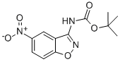 (5-Nitro-1,2-benzisoxazol-3-yl)carbamic acid 1,1-dimethyl ethyl ester Structure,380629-72-1Structure