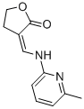 3-((6-Methylpyridin-2-ylamino)methylene)dihydrofuran-2(3h)-one Structure,380634-49-1Structure