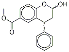 2-Hydroxy-4-phenyl-6-methoxycarbonyl-2,3-dihydrobenzopyran Structure,380636-44-2Structure