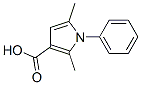 2,5-Dimethyl-1-phenyl-1H-pyrrole-3-carboxylic acid Structure,3807-56-5Structure