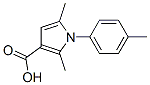 2,5-Dimethyl-1-p-tolyl-1H-pyrrole-3-carboxylic acid Structure,3807-57-6Structure