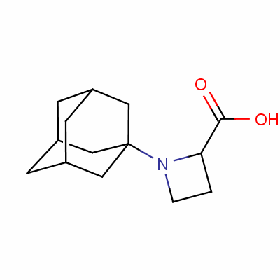 2-Azetidinecarboxylicacid, 1-tricyclo[3.3.1.13,7]dec-1-yl- Structure,38081-67-3Structure