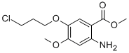 2-Amino-5-(3-chloropropoxy)-4-methoxybenzoic acid methyl ester Structure,380844-26-8Structure