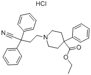 Diphenoxylate hydrdchcoride Structure,3810-80-8Structure