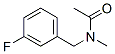 Acetamide,n-[(3-fluorophenyl)methyl ]-n-methyl- Structure,381235-90-1Structure