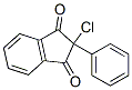 2-Chloro-2-phenylindane-1,3-dione Structure,3817-96-7Structure