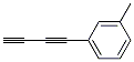 Benzene, 1-(1,3-butadiynyl)-3-methyl-(9ci) Structure,38177-85-4Structure