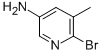 5-Amino-2-bromo-3-picoline Structure,38186-83-3Structure