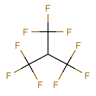 1,1,1,3,3,3-Hexafluoro-2-(trifluoromethyl)propane Structure,382-24-1Structure