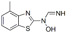 Methanimidamide,n-hydroxy-n-(4-methyl-2-benzothiazolyl)-(9ci) Structure,382136-38-1Structure