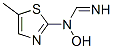 Methanimidamide,n-hydroxy-n-(5-methyl-2-thiazolyl)- Structure,382136-53-0Structure