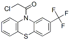 2-Chloro-1-(2-trifluoromethyl-phenothiazin-10-yl)ethanone Structure,38221-55-5Structure