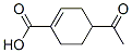 1-Cyclohexene-1-carboxylic acid, 4-acetyl- (9ci) Structure,38223-83-5Structure