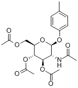 4’-Methylphenyl 2-acetamido-3,4,6-tri-acetyl-2-deoxy-beta-d-glucopyranoside Structure,38229-73-1Structure