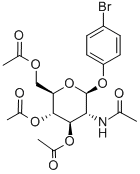 4-Bromophenyl2-acetamido-3,4,6-tri-o-acetyl-2-deoxy-b-d-glucopyranoside Structure,38229-74-2Structure