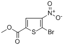 5-Bromo-4-nitrothiophene-2-carboxylic acid methyl ester Structure,38239-32-6Structure