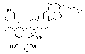 Ginsenoside Rg3 Structure,38243-03-7Structure