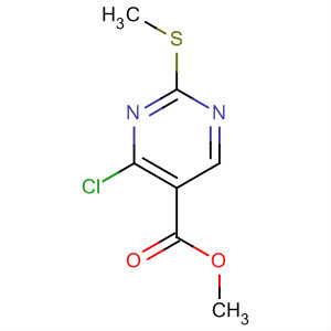 Methyl 4-chloro-2-(methylthio)pyrimidine-5-carboxylate Structure,38275-39-7Structure