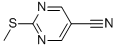 2-(Methylthio)pyrimidine-5-carbonitrile Structure,38275-43-3Structure